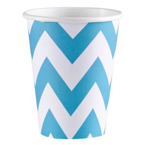 Copos Chevron Azul
