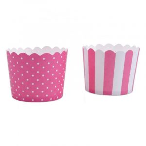 Caixa Cup Cakes Rosa