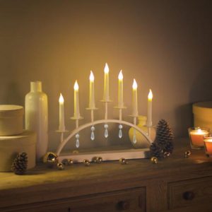 Conjunto 7 Velas Luz LED