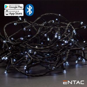 Grinalda 120 LEDs 6400K APP Bluetooth 220V 9M