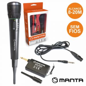 Microfone s/ FIOS 8-20M MANTA