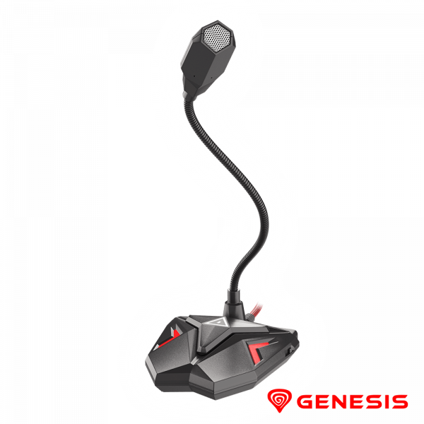 Microfone Dinâmico P/ PC Gaming RADIUM 100 GENESIS