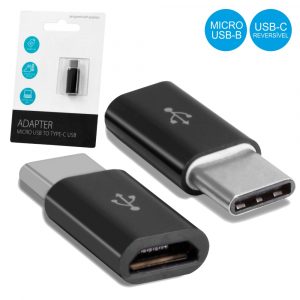 Adaptador USB-C Macho / Micro USB-B Fêmea
