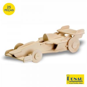Carro F1 Painéis de Contraplacado c/ 25 Peças Donau