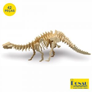 Brontossauro Painéis de Contraplacado c/ 42 Peças Donau