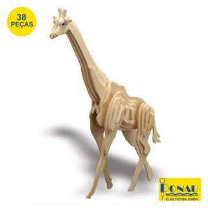 Girafa Painéis de Contraplacado c/ 38 Peças Donau