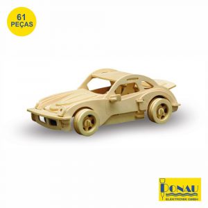 Carro desportivo Painéis de Contraplacado c/ 61 Peças Donau