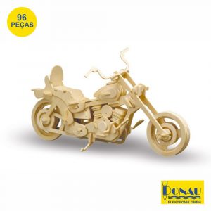 Harley Davidson Painéis de Contraplacado c/ 96 Peças Donau