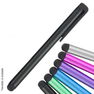 Caneta Stylus p/ Smartphone e Tablet Colorida