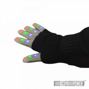 Luvas LED p/ Festas HQ POWER