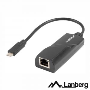 Adaptador USB-C 3.1/ RJ45 1GB LANBERG