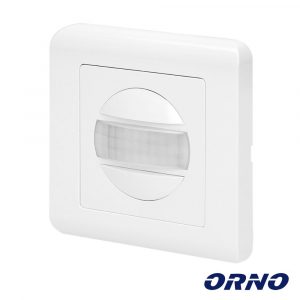 Detector de Movimentos PIR p/ Encastrar Branco ORNO