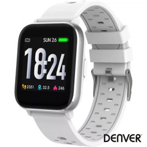 Smartwatch Multifunções p/ Android Ios Branco deNVER