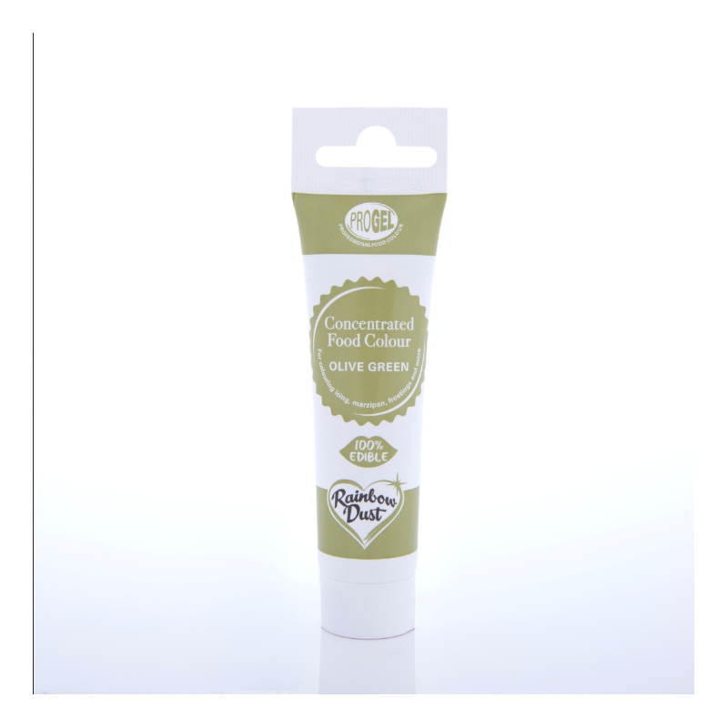 CORANTE EM GEL PROGEL VERDE AZEITONA