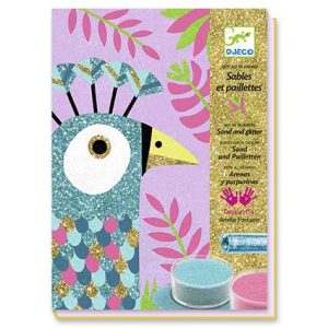 Pássaros Deslumbrantes - Jogo Areias Coloridas