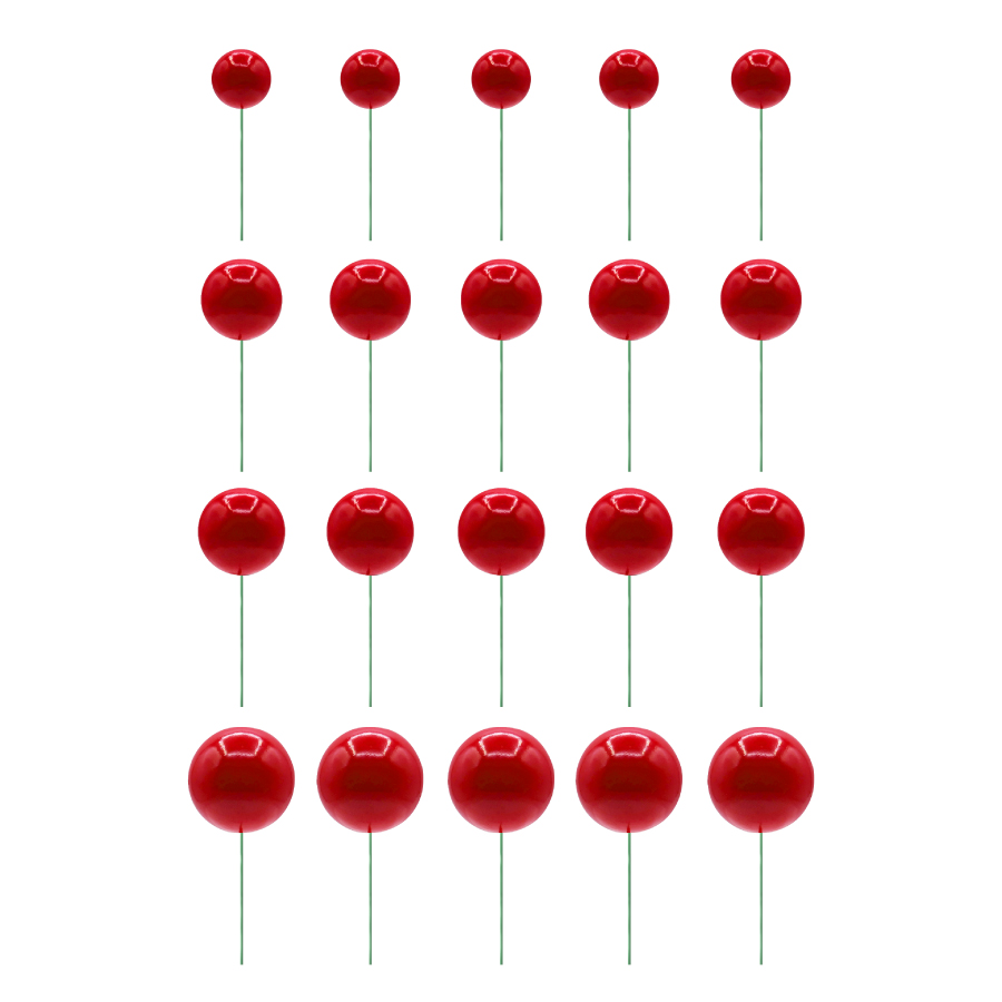 Esferas Vermelho